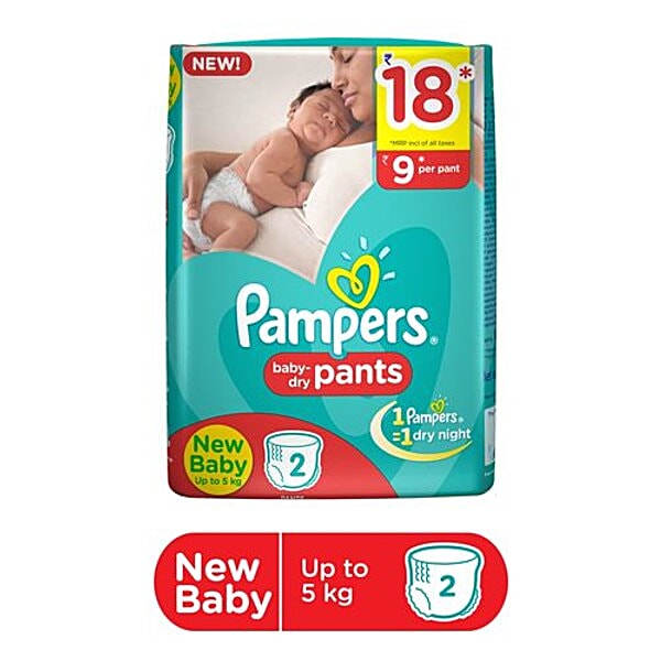 New pampers hot sale pants