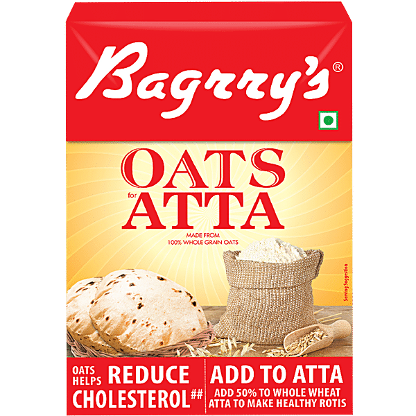 Bagrrys Bagrry S Oats Atta Made From 100 Whole Grain Oats 500 g 500 g