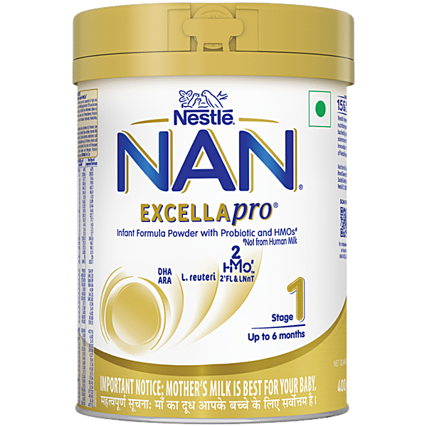 Nestle Nan Pro 1 Infant Formula Powder (Upto 6 Months) (400gm