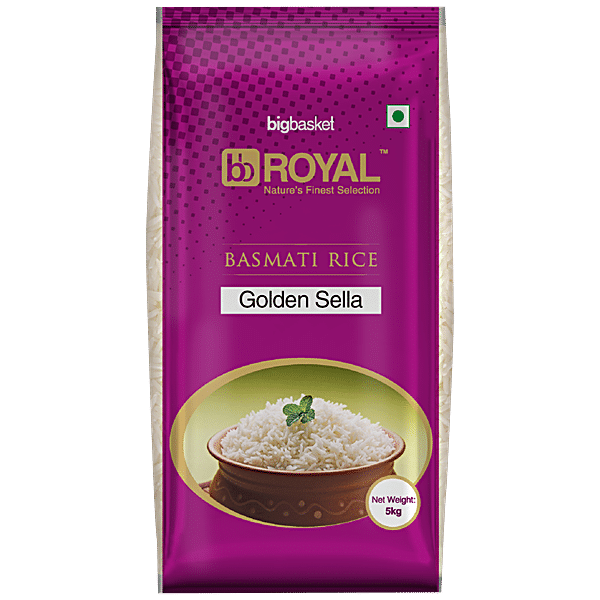 Buy bb Royal Basmati Rice Golden Sella - Parboiled Online at Best Price ...