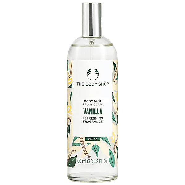 Vanilla spray 2025 body shop