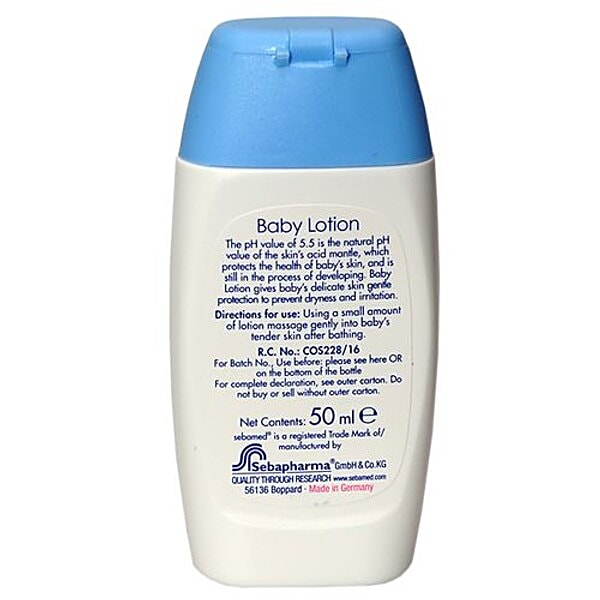 Sebamed baby lotion 50ml hot sale price