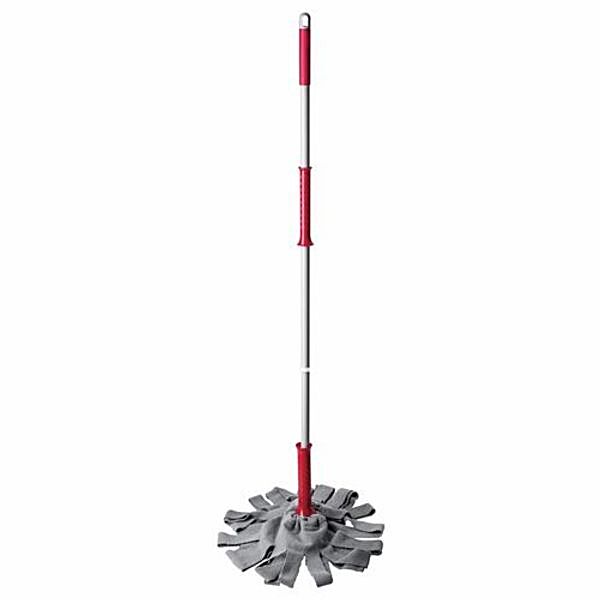 Buy Liao Wet Mop Floor Cotton With Steel Stick 1 Pc Online At Best Price of  Rs 499 - bigbasket