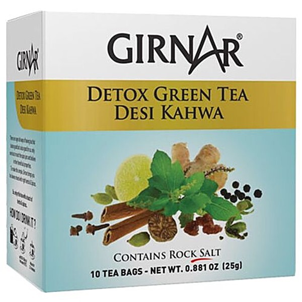 Buy Girnar Green Tea - Detox/Desi Kahwa Online At Best Price Of Rs 100 ...