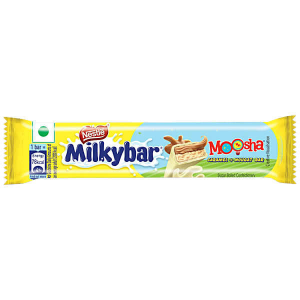 Buy Milkybar Caramel Nougat Bar Moosha 20 Gm Online At Best Price Of Rs