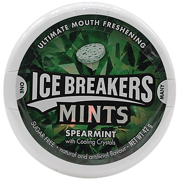 Buy Ice Breakers Sugar Free Mints - Spearmint Online at Best Price of ...