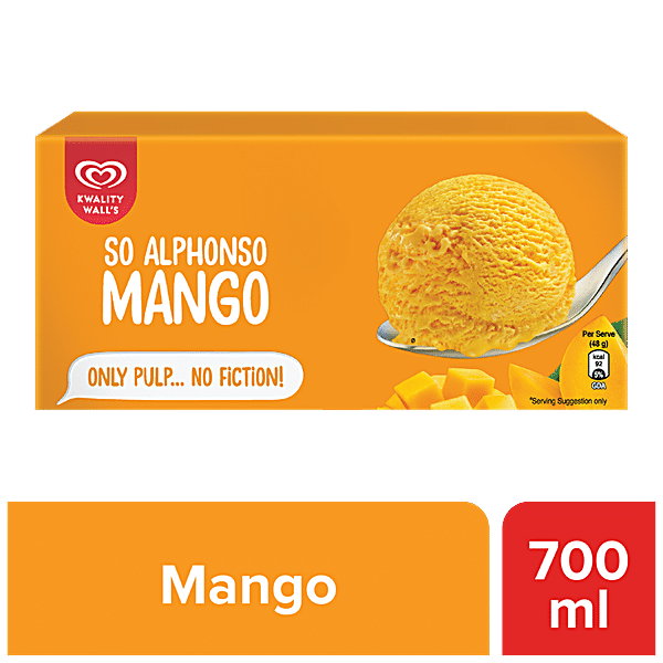 Buy Kwality Walls Frozen Dessert Mango Party Pack 700 Ml Online At Best Price Of Rs 155 Bigbasket