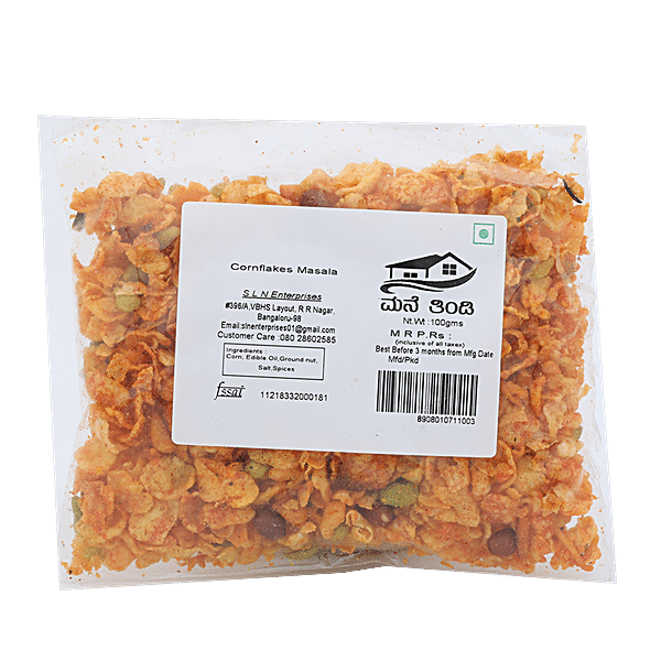 Buy Sln Namkeen Cornflakes Masala 200 Gm Online At Best Price of