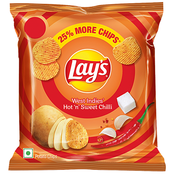 Buy Lay's Chips - West Indies Hot N Sweet Chili Online at Best Price of ...