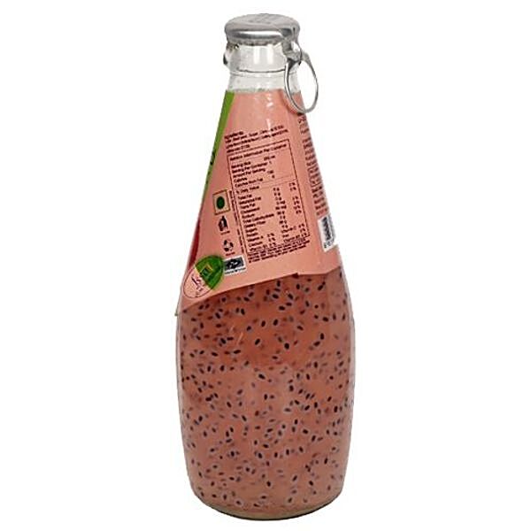 U Globe Basil Seed Drink Lychee 300 ml