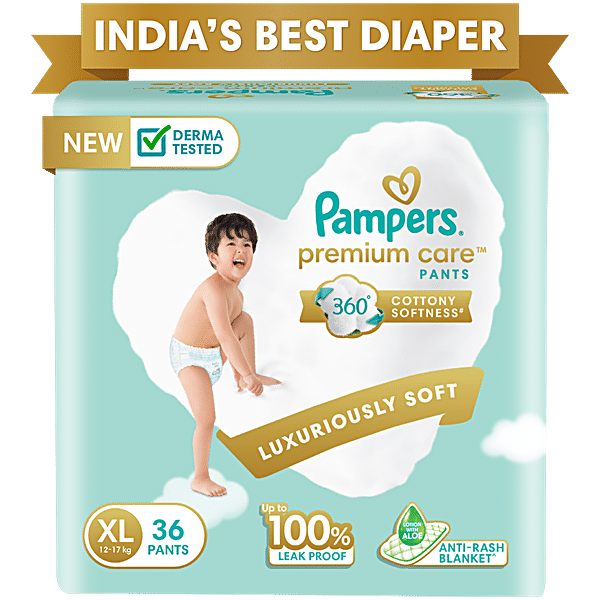 Pampers premium care store pants xl 36