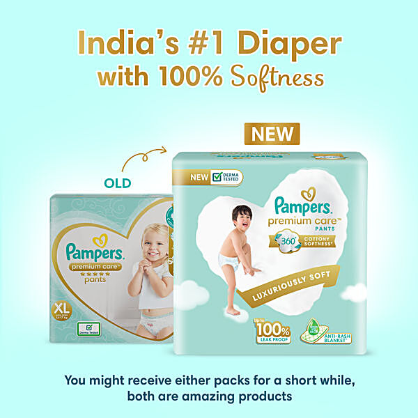 Buy Pampers Premium Care Diaper Pants - Extra Large Size, 12-17 kg Online  at Best Price of Rs 899 - bigbasket