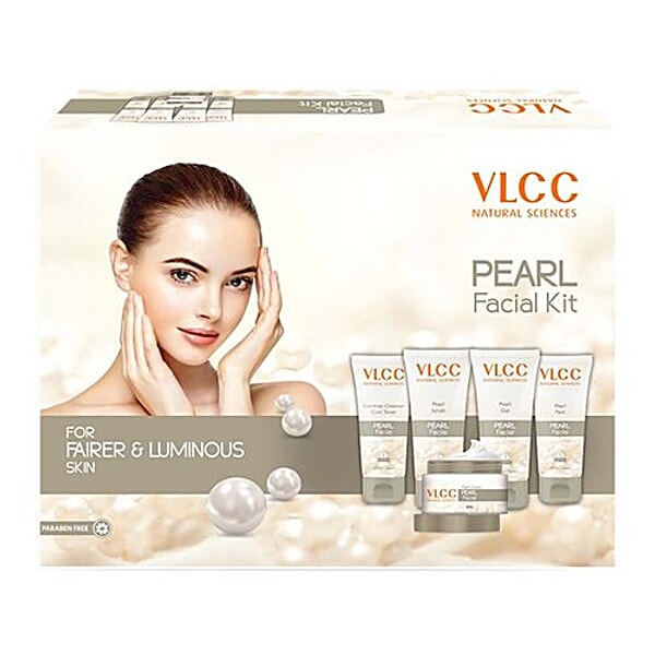 Buy VLCC Professional Salon Series Pearl Facial Kit - For Fairer ...