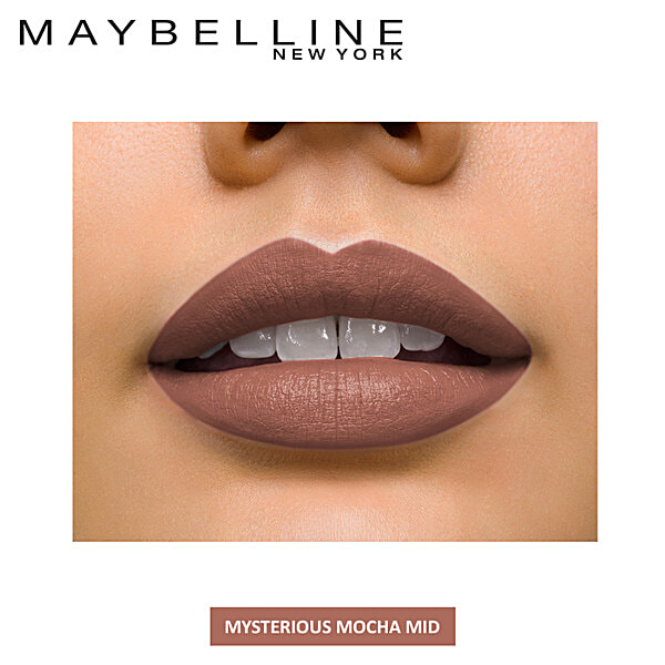 mysterious mocha maybelline lipstick review