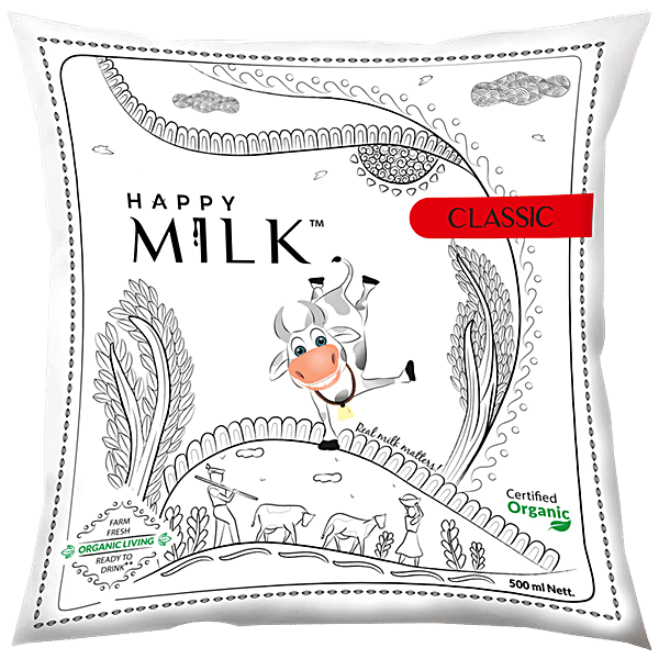 Buy Happy Milk Organic Classic Milk Online at Best Price of Rs null ...