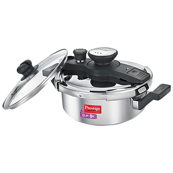 Buy Prestige Stainless Steel Induction Base Clip On Pressure Cooker Online at Best Price of Rs 3506.2 bigbasket