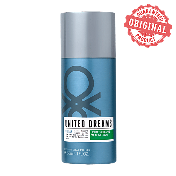 Buy United Colors Of Benetton United Dreams Go Far Deodorant Online At ...