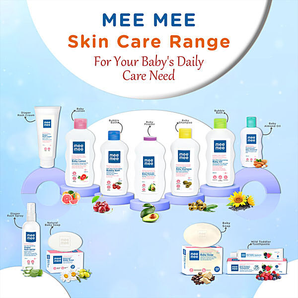 MeeMee fresh feel baby powder, Dermatological tested and Parabin free for  newborn - Price in India, Buy MeeMee fresh feel baby powder, Dermatological  tested and Parabin free for newborn Online In India