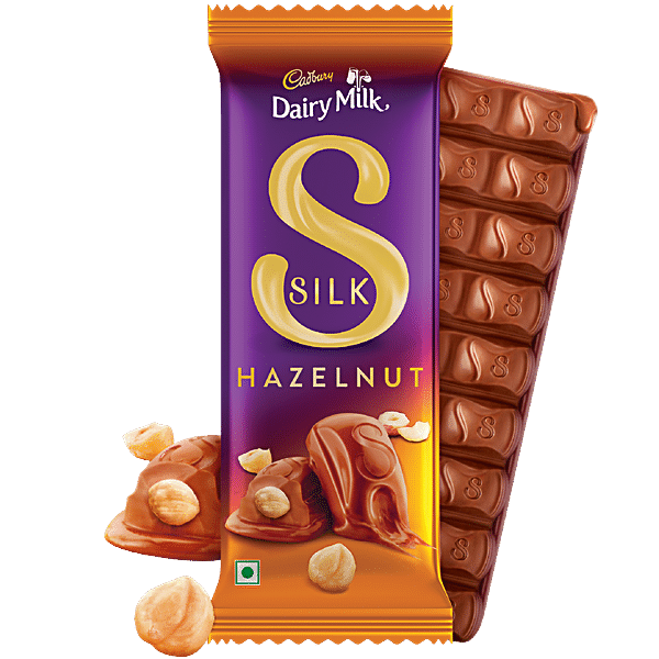 Buy Cadbury Dairy Milk Silk Hazelnut Chocolate Bar Online at Best Price ...