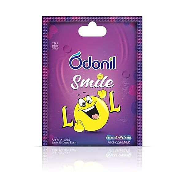 Buy Odonil Smile Lol Bathroom & Car Freshener - Twin Pack Online at Best  Price of Rs 48.5 - bigbasket