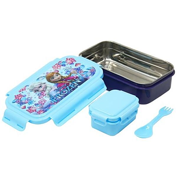 Buy Disney Frozen Blue Rectangular Insulated Lunch Box 600 ml Online at  Best Prices in India - JioMart.