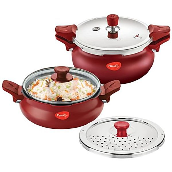 Pigeon special combo pressure cooker hot sale