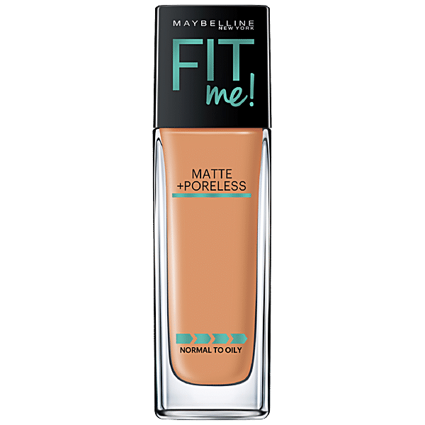 Buy Maybelline Creamy Beige New York Fit Me Matte Plus Poreless Foundation  - 1 Fluid Ounce Online at Low Prices in India 