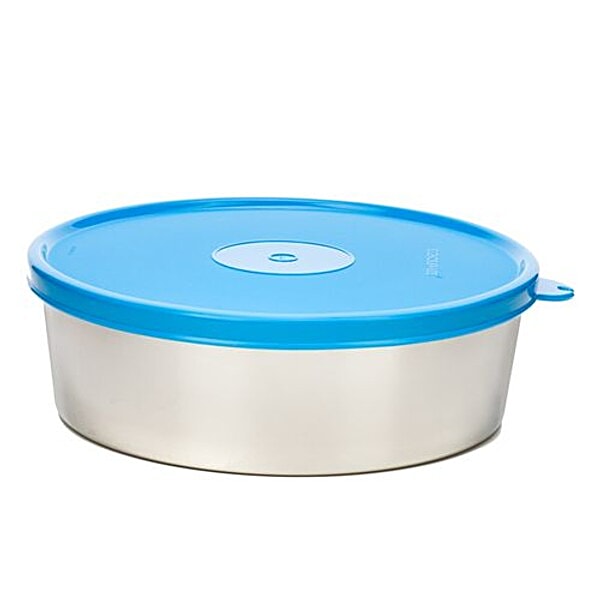 Buy Signoraware Storage Khakhra/Papad Lunch Container - Stainless Steel ...