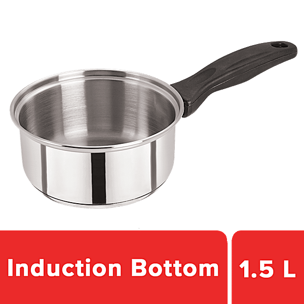 SAUCE-PAN 1 HANDLE 16 CM SHINE INDUCTION