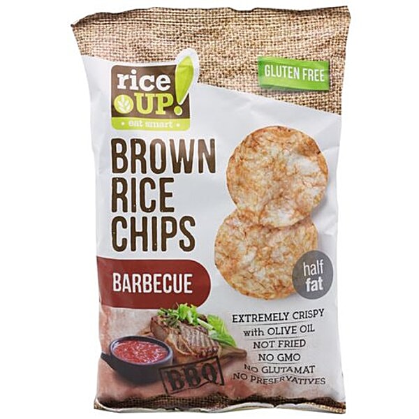 Buy Riceup Brown Rice Chips - Barbecue Online at Best Price of Rs 190 ...