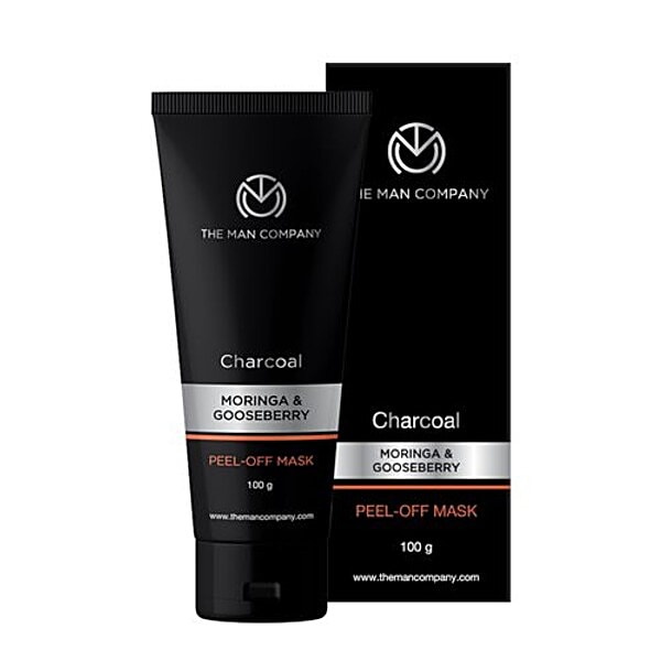 Buy The Man Company Charcoal Moringa And Gooseberry Peel Off Mask Online