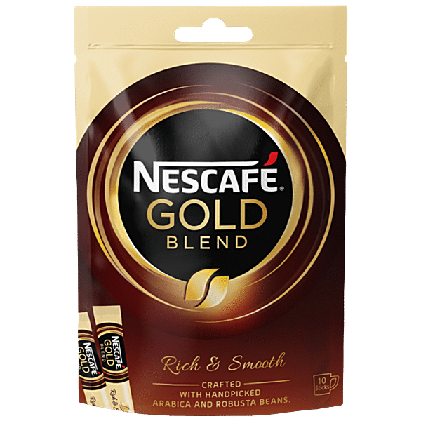 Buy Nescafe Gold Gold Blend Instant Coffee With Arabica Ground Online