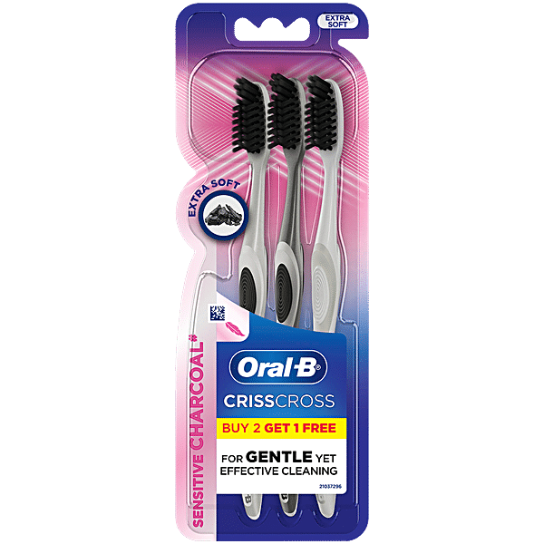 Buy Oral B Pro Health Criss Cross Charcoal Toothbrush Extra Soft Online At Best Price Of Rs