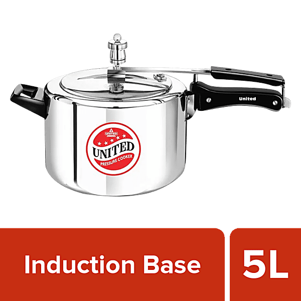 5L Aluminium Pressure Cooker-Induction base