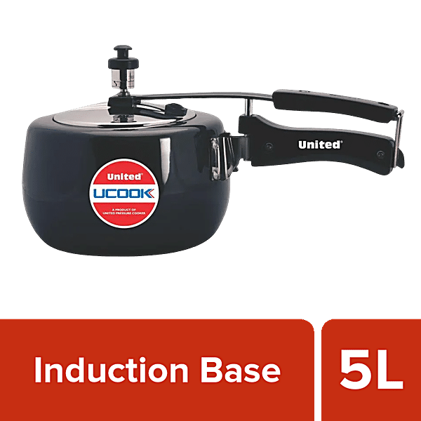 Buy United Hard Anodised Steel Inner Lid Pressure Cooker