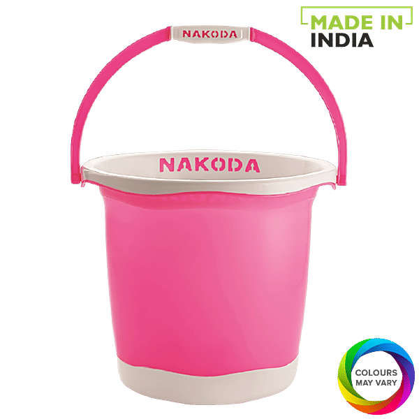 Buy Nakoda Pixel Plastic Designer Bucket Assorted Colour Online At Best Price Of Rs 279