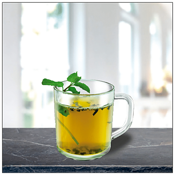 Buy Yera Tea/Coffee Glass Mug Set Online at Best Price of Rs 205