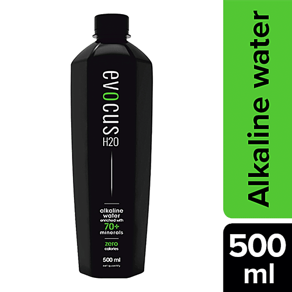 Buy evocus Black Alkaline Water - 8+ Ph, Enriched With Essential Minerals  Online at Best Price of Rs 100 - bigbasket