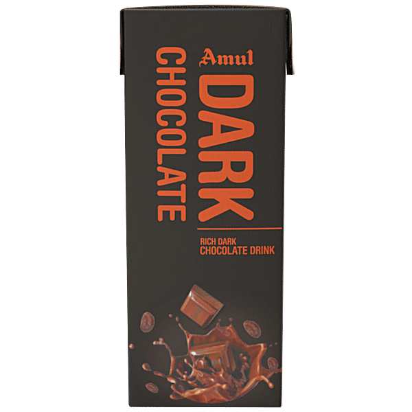 Buy Amul Dark Chocolate Drink Online at Best Price of Rs 25 - bigbasket