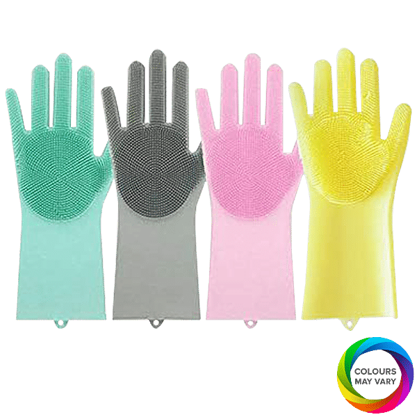 Silicone Scrubbing Gloves