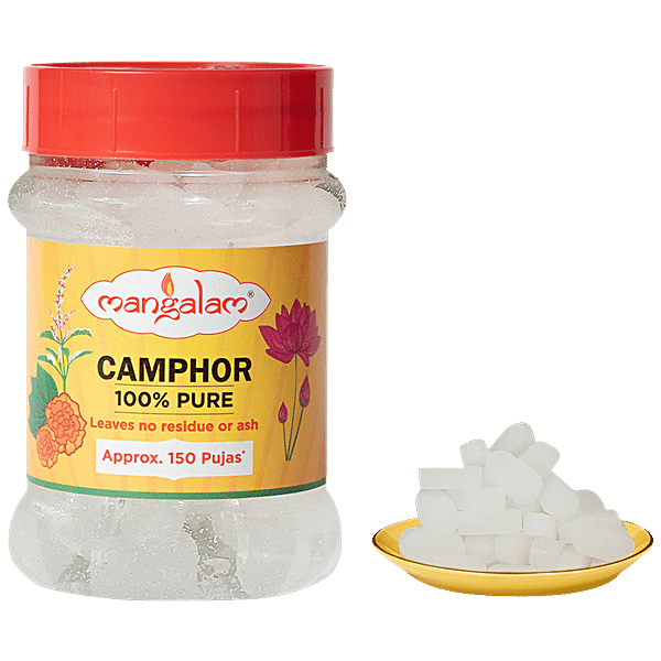 Buy Mangalam Pure Camphor Capsules - Leaves No Residue Online At Best 