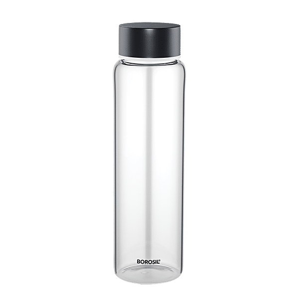 Glass Water Bottle 1 Litre, Sports Water Bottle, Borosilicate Wide Mouth  Bottle