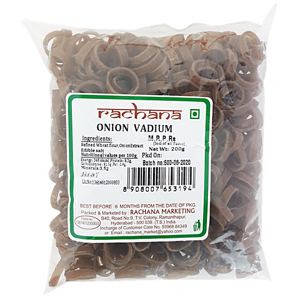 Buy Rachana Onion Papad Rings Online At Best Price Of Rs 40 Bigbasket