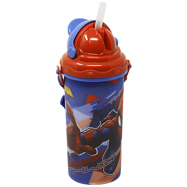 drinking bottle pop-up campus 400 ml - spiderman