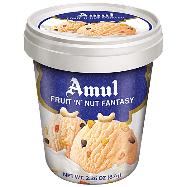 Buy Amul Ice Cream - Fruit 'N' Nut Fantasy Online at Best Price of Rs ...