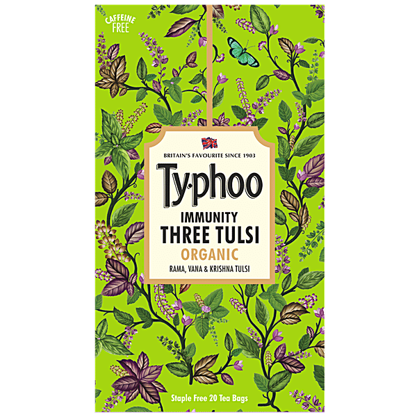 Buy Typhoo Immunity Three Tulsi Organic Tea Online at Best Price of Rs 210  - bigbasket