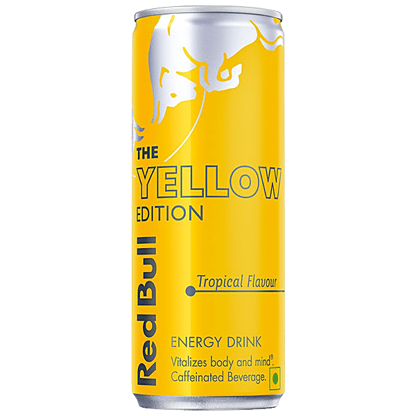 Buy Red Bull Energy Drink Tropical Yellow Edition Online At Best Price Of Rs Bigbasket