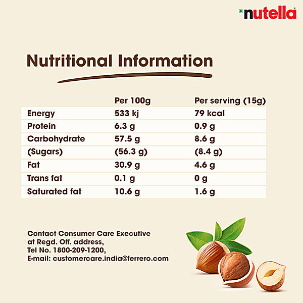 Buy Nutella Ferrero Hazelnut Spread with Cocoa 350 Gm Jar Online At Best  Price of Rs 324.72 - bigbasket