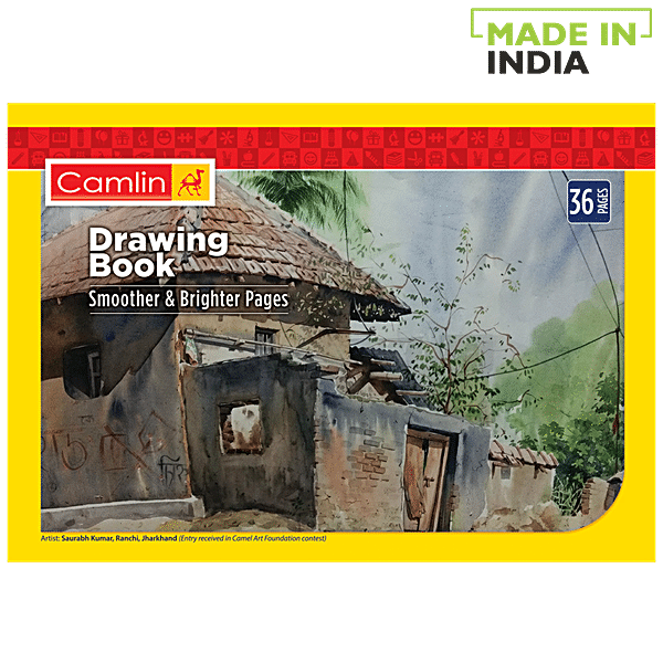 Buy Camlin Drawing Books Individual book, Big, Unruled, 64 pages Online in  India