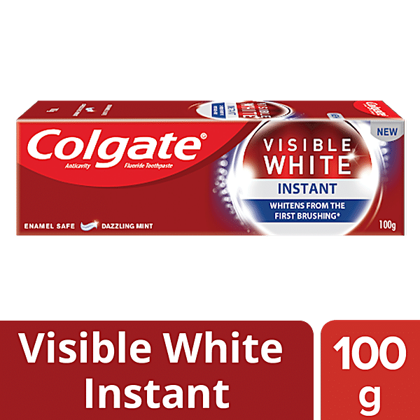 Buy Colgate Visible White Instant Toothpaste Online at Best Price of Rs ...